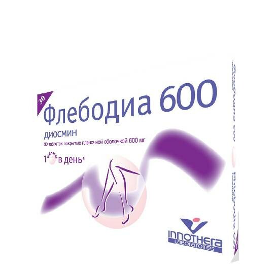 Флебодиа 600 60 Шт Купить